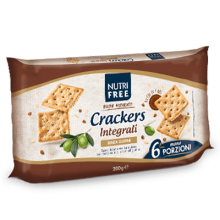 Crackers integrali 200gr