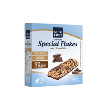 Barrette special flakes con cioccolato 124gr
