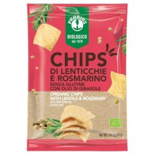 Chips di lenticchie e rosmarino 40gr