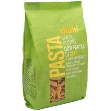Mezze penne ceci e riso integrale 240gr
