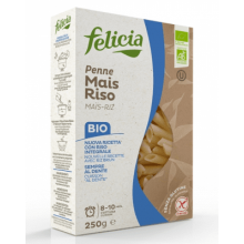 Penne rigate mais e riso 250gr
