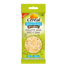 Gallette di riso, mais e semi mono